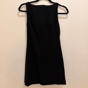 Love Bonito Black Mini Dress with Built-in Shorts Size 4 Petite